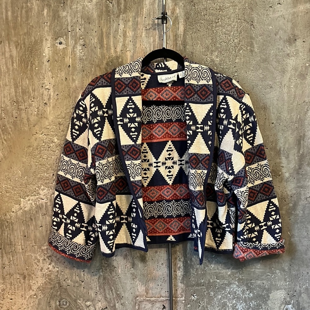 Vintage Blanket/Woven Coat